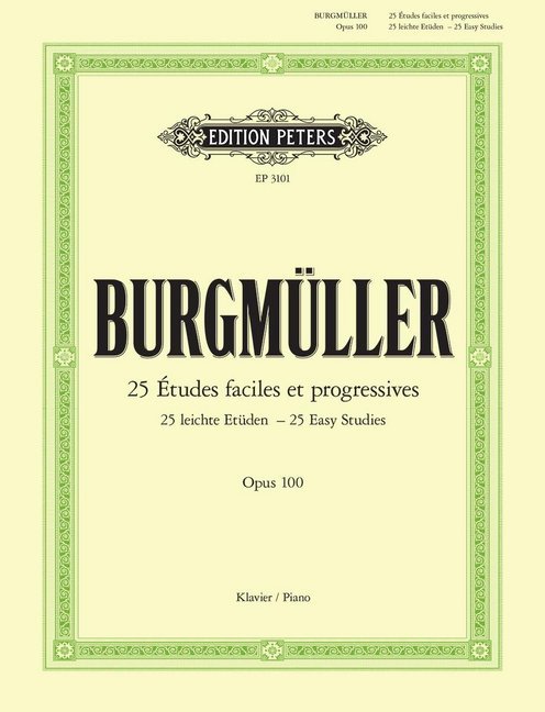 25 Easy & Progressive Studies Op.100
