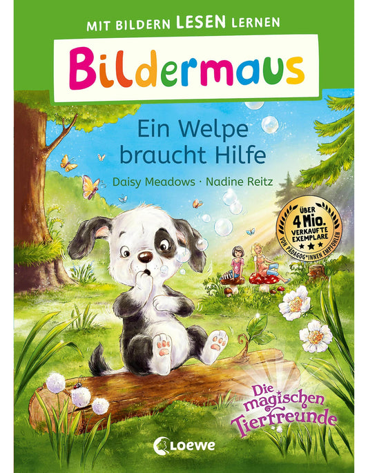 Loewe Verlag Bildermaus - Ein Welpe braucht Hilfe (Deutsch, 2023, Daisy Meadows, Sandra Margineanu, Nadine Reitz, Loewe Erstlesebücher)