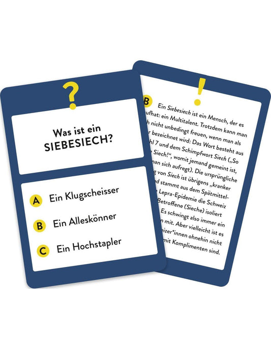 Groh Grüezi! Das Schweizer Dialekte-Quiz (Deutsch, 2023, Ariane Novel)