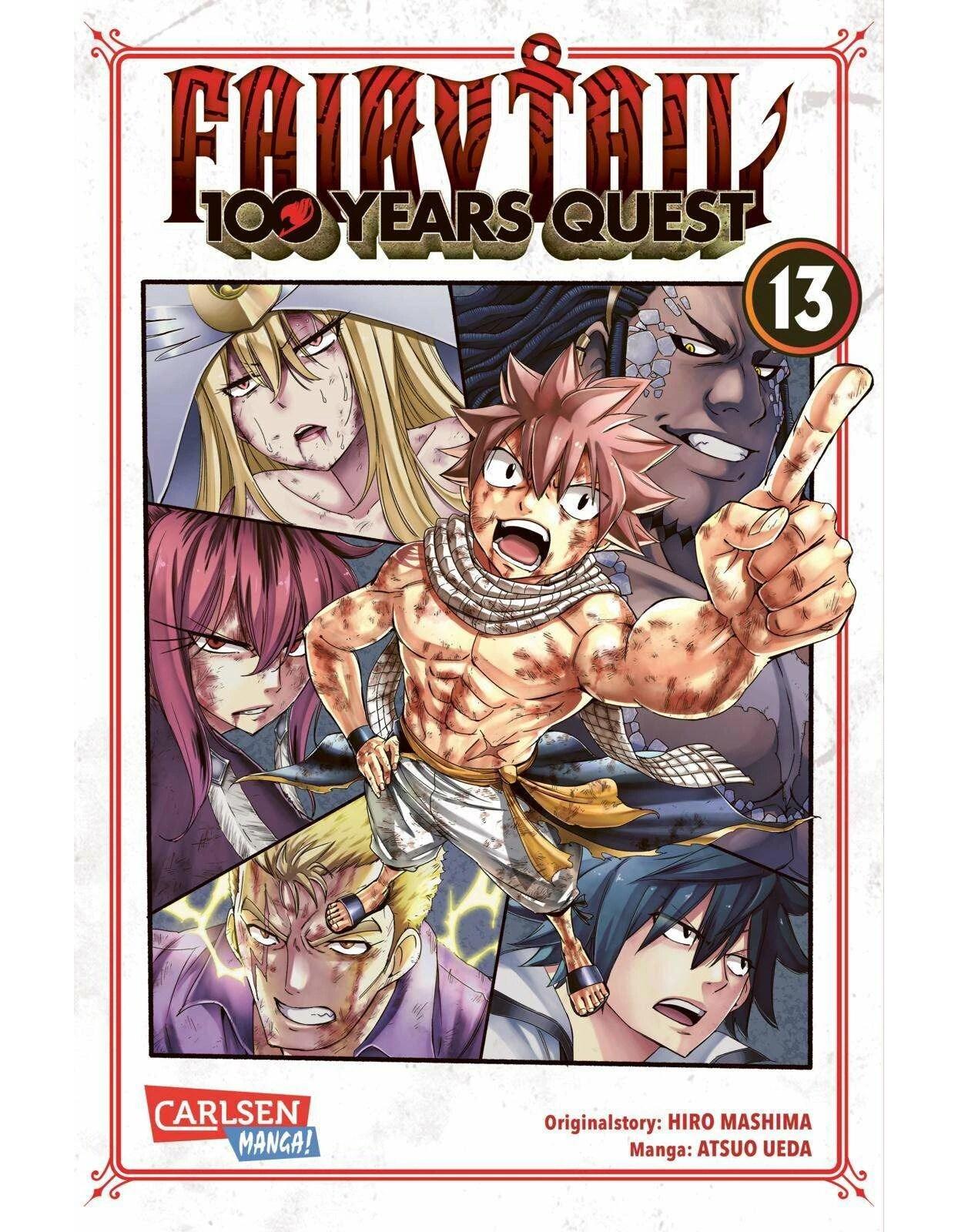 Carlsen Fairy Tail - 100 Years Quest 13 (Deutsch, 2023, Hiro Mashima, Atsuo Ueda, Lasse Christian Christiansen)