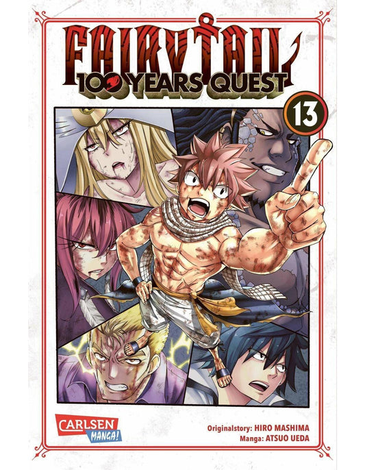 Carlsen Fairy Tail - 100 Years Quest 13 (Deutsch, 2023, Hiro Mashima, Atsuo Ueda, Lasse Christian Christiansen)