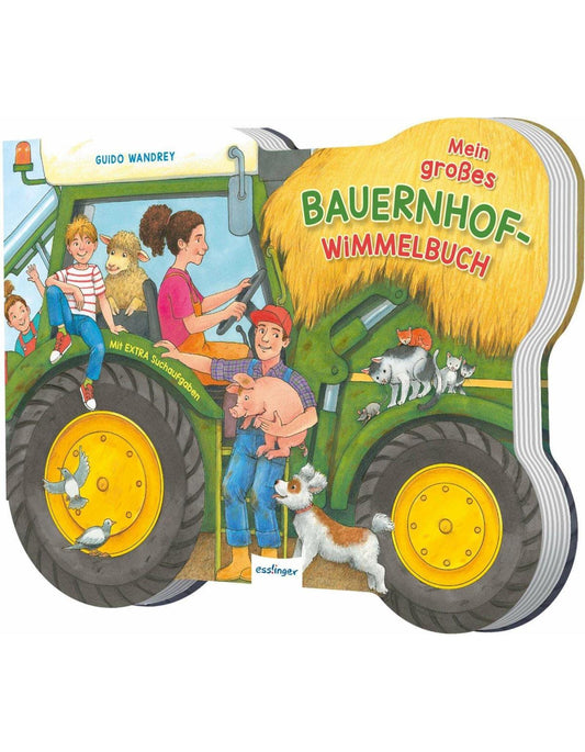 Esslinger Mein großes Bauernhof-Wimmelbuch (Deutsch, 2024, Guido Wandrey)