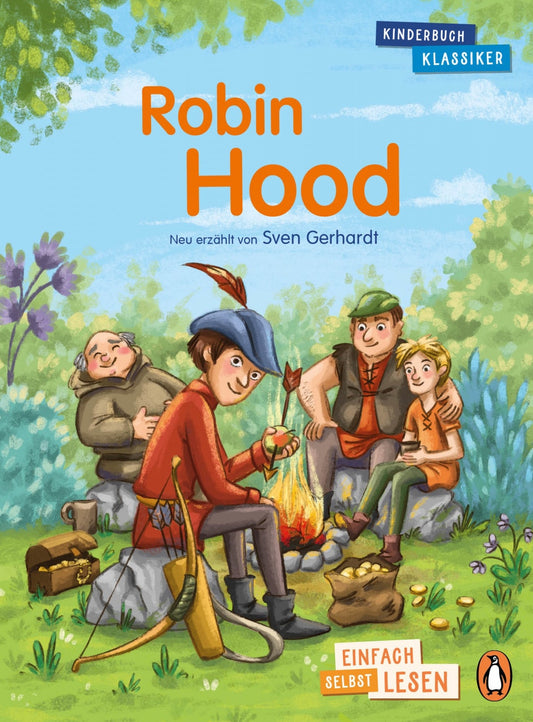 Penguin Junior Einfach selbst lesen: Kinderbuchklassiker - Robin Hood (Deutsch, 2022, Larisa Lauber, Sven Gerhardt)