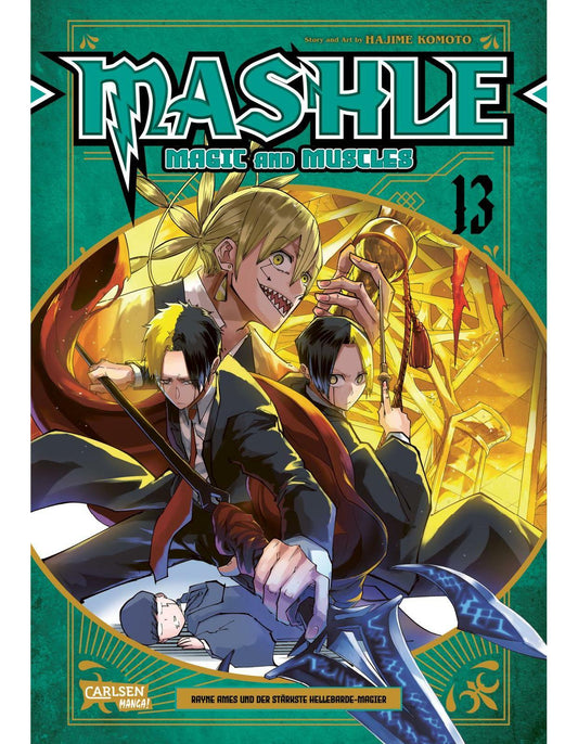 Carlsen Mashle: Magic and Muscles 13 (Deutsch, 2024, Katrin Stamm, Hajime Komoto)