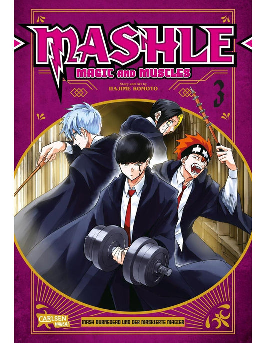 Carlsen Mashle: Magic and Muscles 3 (Deutsch, 2022, Hajime Komoto, Katrin Stamm)