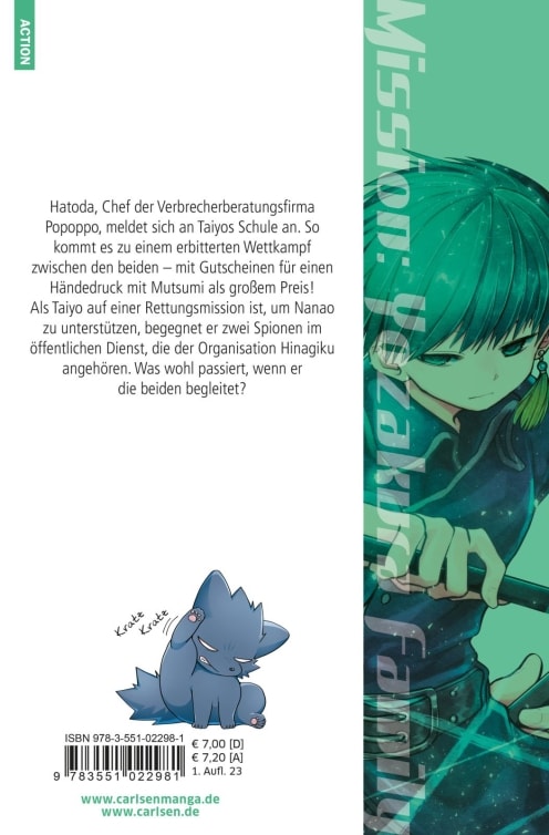 Carlsen Mission: Yozakura Family 3 (Deutsch, 2023, Hitsuji Gondaira, Nana Umino)