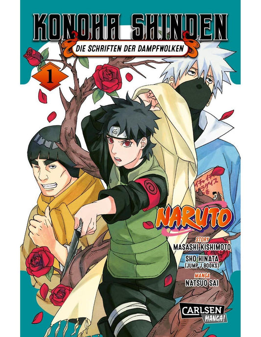 Carlsen Naruto - Konoha Shinden 1 (Deutsch, 2024, Masashi Kishimoto, Shou Hinata, Miyuki Tsuji, Natsuo Sai)