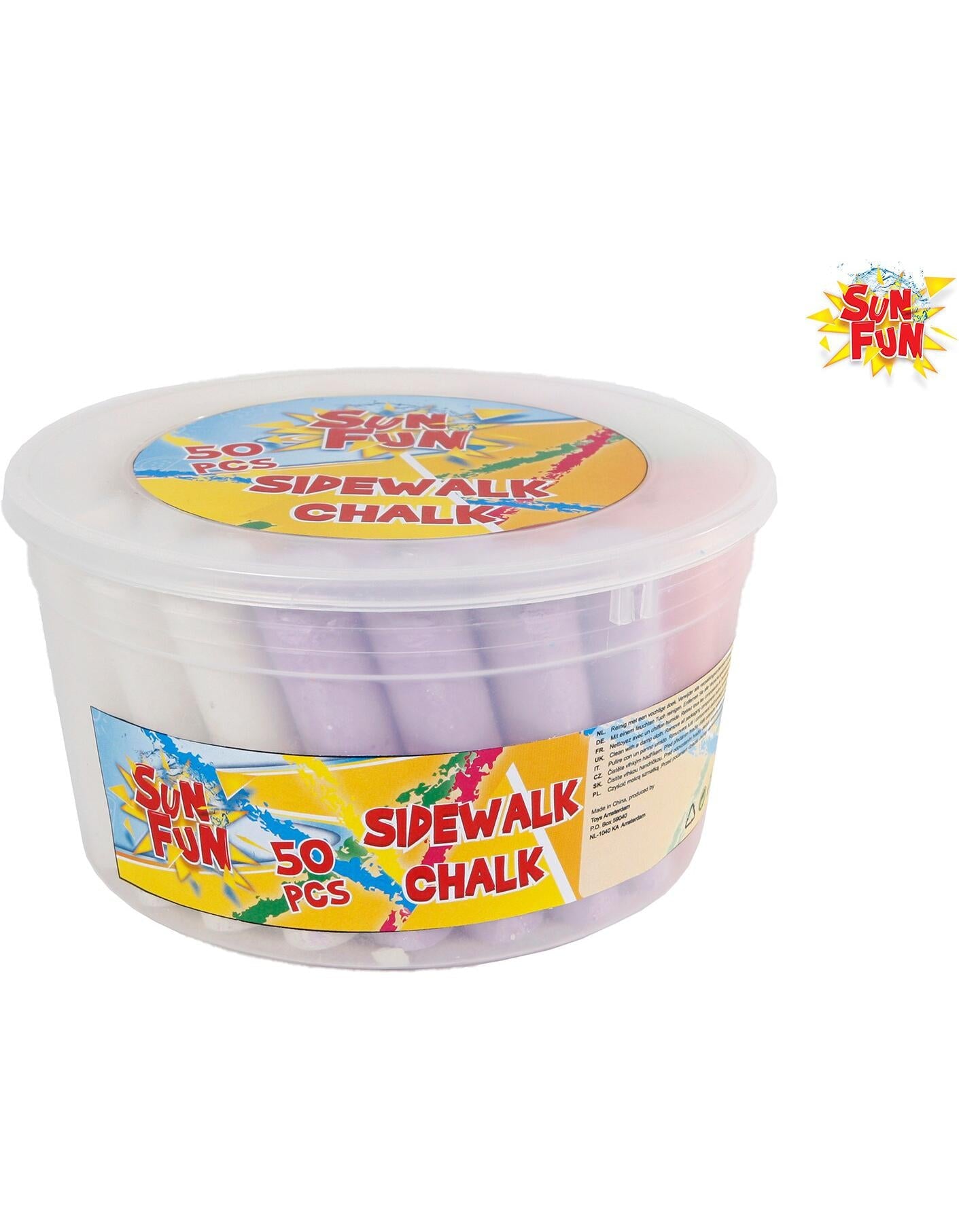 Roost Strassenkreide Eimer (Sortiert, 50 x)