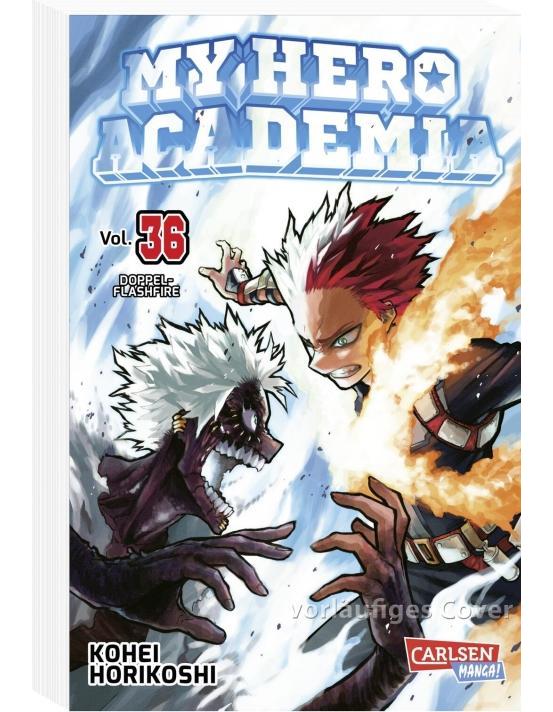 Carlsen My Hero Academia 36 (Deutsch, 2023, Antje Bockel, Kohei Horikoshi)