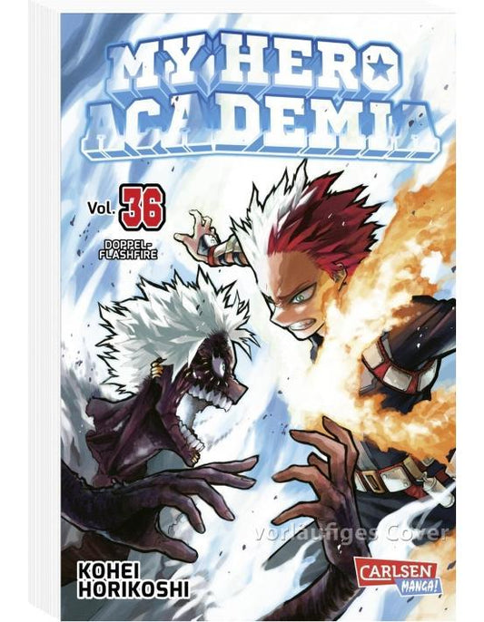 Carlsen My Hero Academia 36 (Deutsch, 2023, Antje Bockel, Kohei Horikoshi)