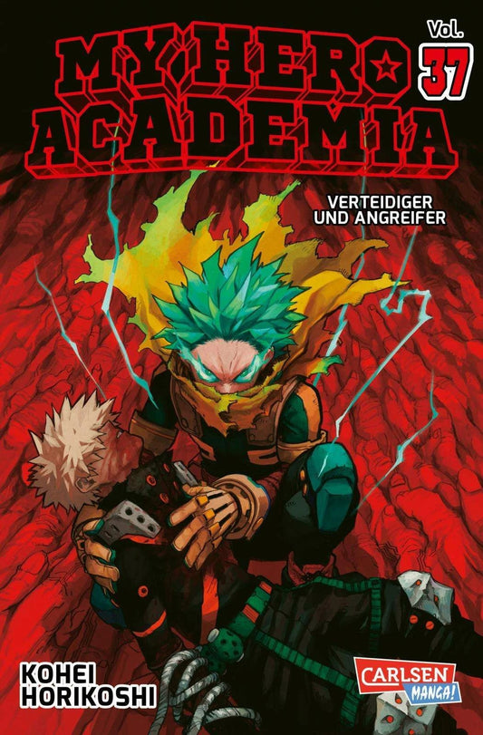 Carlsen My Hero Academia 37 (Deutsch, 2023, Kohei Horikoshi, Antje Bockel)