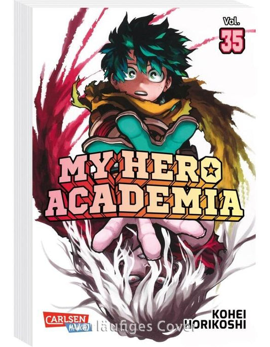 Carlsen My Hero Academia 35 (Deutsch, 2023, Kohei Horikoshi, Antje Bockel)
