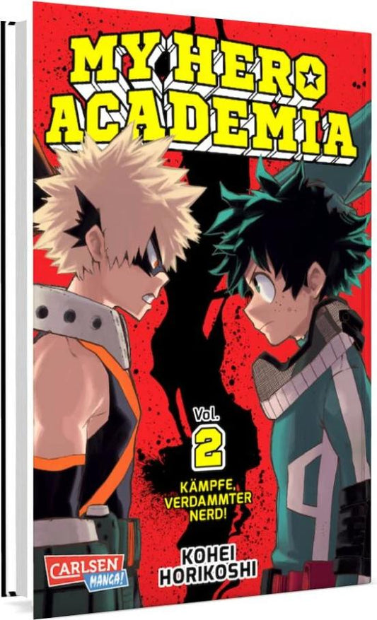 Carlsen My Hero Academia, Band 2 (Deutsch, 2016, Kohei Horikoshi)