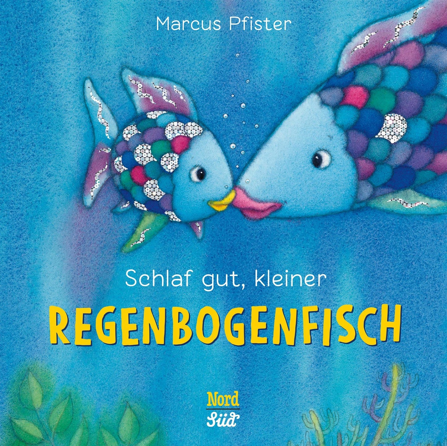NordSüd Schlaf gut, kleiner Regenbogenfisch (kleine Pappe)