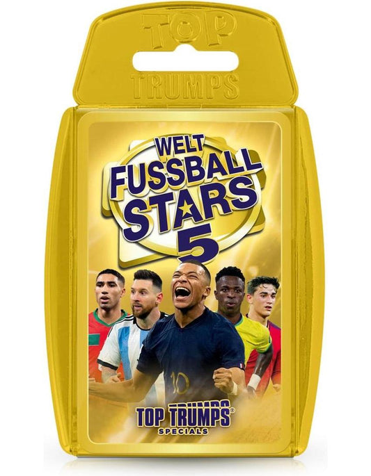 Winning Moves Top Trumps Weltfuball Stars 5, Kartenspiel, ab 2 Spieler, ab 8 Jahre  (DE- Ausgabe)