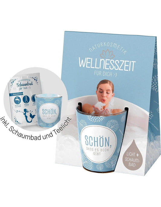 La Vida Windlicht Schaumbad Pusteblume (Haarpflege set)