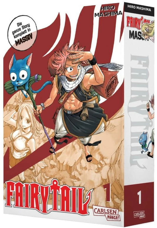 Carlsen Fairy Tail Massiv 1 (Deutsch, 2022, Hiro Mashima)