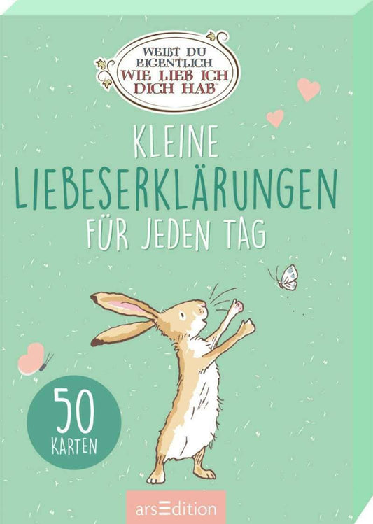 Ars Edition Weißt du eigentlich, wie lieb ich dich hab? Kleine Liebeserklärungen für jeden Tag (Deutsch, 2021, Sam McBratney)