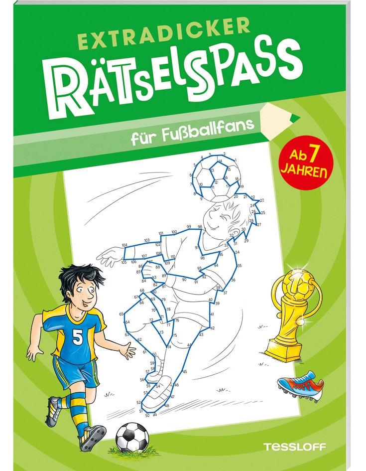 Tessloff Extradicker Rätselspaß für Fußballfans (Deutsch, 2021, Stefan Lohr, Sandra Schmidt)
