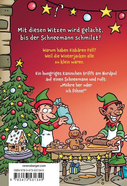 Ravensburger In der Witzebäckerei. Die besten Weihnachtswitze (Deutsch, 2023, Steffen Gumpert, Charlotte Hütten)