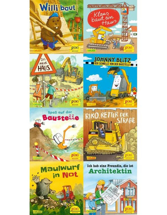 Pixi-8er-Set, 8 Teile