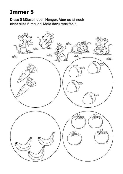 Tessloff LERNSTERN. Mein drachenstarker Vorschulblock. Erste Zahlen (Deutsch, 2021, Julia Meyer)