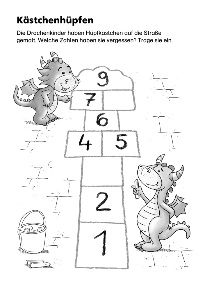 Tessloff LERNSTERN. Mein drachenstarker Vorschulblock. Erste Zahlen (Deutsch, 2021, Julia Meyer)