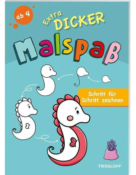 Tessloff Extradicker Malspaß. Schritt für Schritt zeichnen