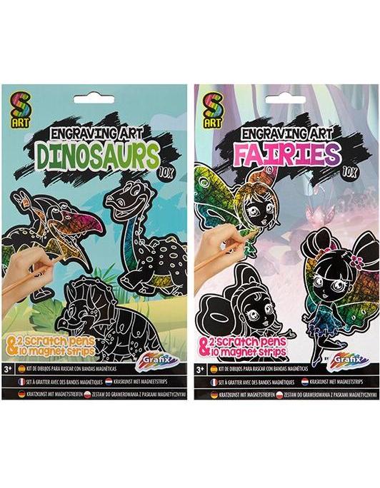 Grafix Kratzset Magnete