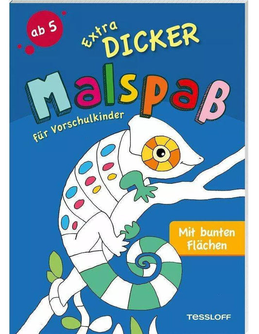 Tessloff Extradicker Malspaß für Vorschulkinder. Mit bunten Flächen