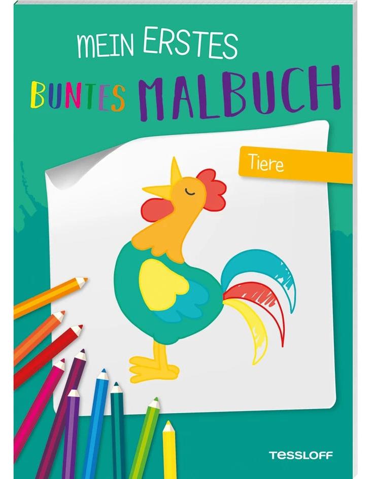 Tessloff Mein erstes buntes Malbuch. Tiere