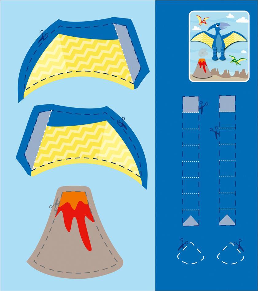 Tessloff Zack, zack - fertig! Dinosaurier (Deutsch, 2023, Carmen Eisendle)