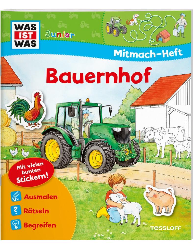 Tessloff Mitmach-Heft Bauernhof (Deutsch, 2016, Sabine Schuck, Achim Schuhmann, Ida Schuhmann, Silke Voigt)