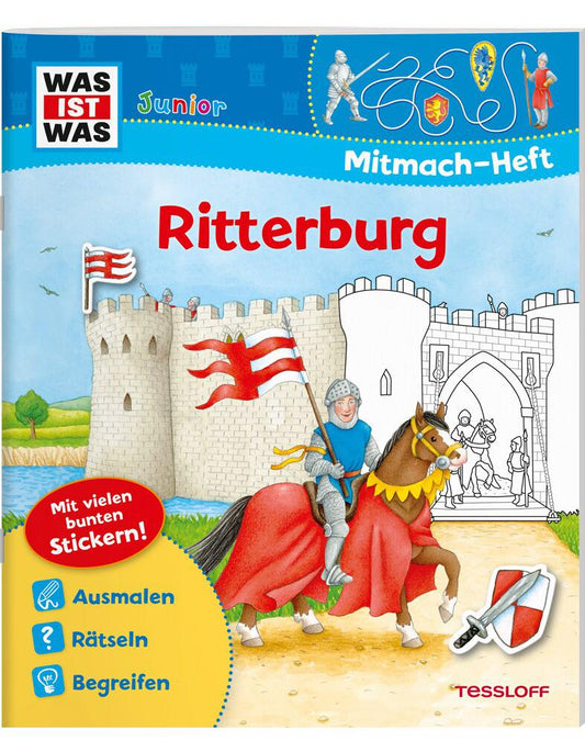 Tessloff Mitmach-Heft Ritterburg
