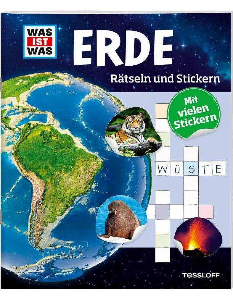 Tessloff Rätseln und Stickern: Erde (Deutsch, 2016, Anja Kunze, Janina Michna)