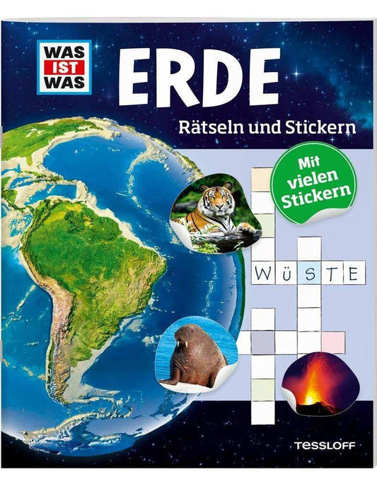 Tessloff Rätseln und Stickern: Erde (Deutsch, 2016, Anja Kunze, Janina Michna)