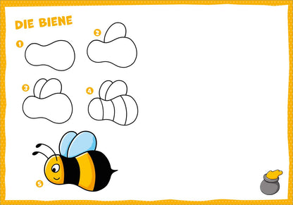 Tessloff Zeichnen für Kindergartenkinder. Schritt für Schritt (Deutsch, 2022)