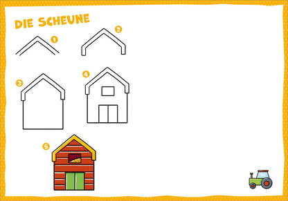 Tessloff Zeichnen für Kindergartenkinder. Schritt für Schritt (Deutsch, 2022)