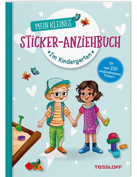 Tessloff Mein kleines Sticker-Anziehbuch. Im Kindergarten
