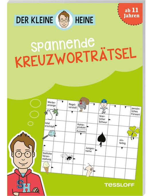 Tessloff Der kleine Heine. Spannende Kreuzworträtsel (Deutsch, 2022, Stefan Heine)