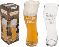 Wankendes Bierglas "Schon wieder voll" 569 ml