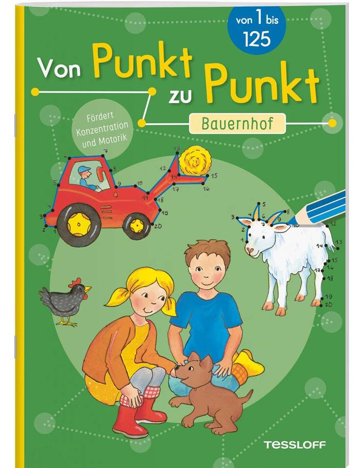 Tessloff Von Punkt zu Punkt. Bauernhof (Deutsch, 2022, Corina Beurenmeister)