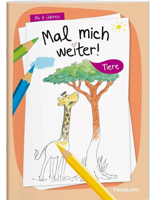 Tessloff Mal mich weiter. Tiere