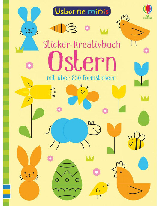 Usborne Publishing Minis - Sticker-Kreativbuch: Ostern