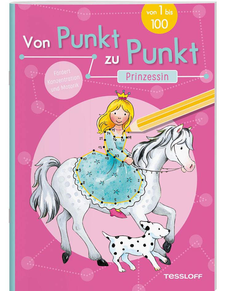 Tessloff Von Punkt zu Punkt. Prinzessin (Deutsch, 2021, Corina Beurenmeister)