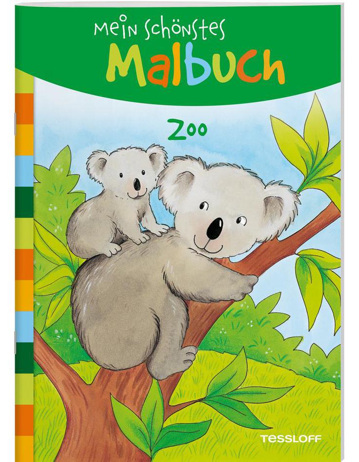 Tessloff Mein schönstes Malbuch. Zoo