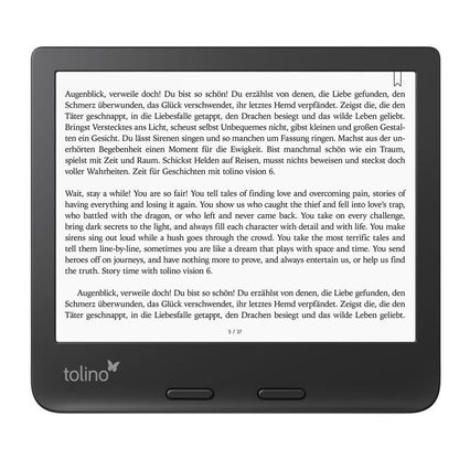 tolino vision 6 eBook-Reader (7", 16 GB, Schwarz)