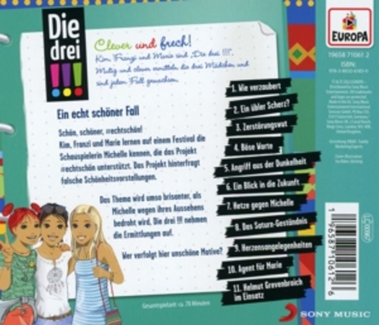 Die drei !!!/80:Ein Echt Schöner Fall CD