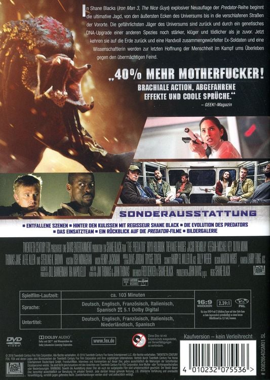 20th Century Fox Predator - Upgrade - DVD (DVD)