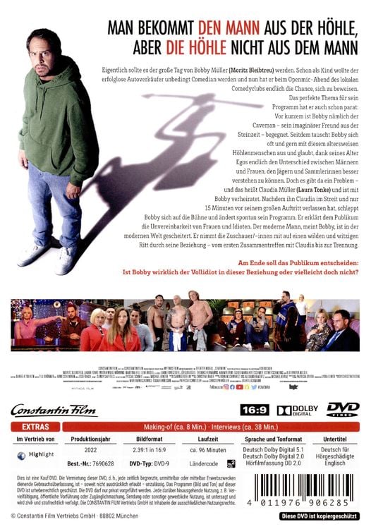 Magni Caveman (DVD, 2023, Deutsch)